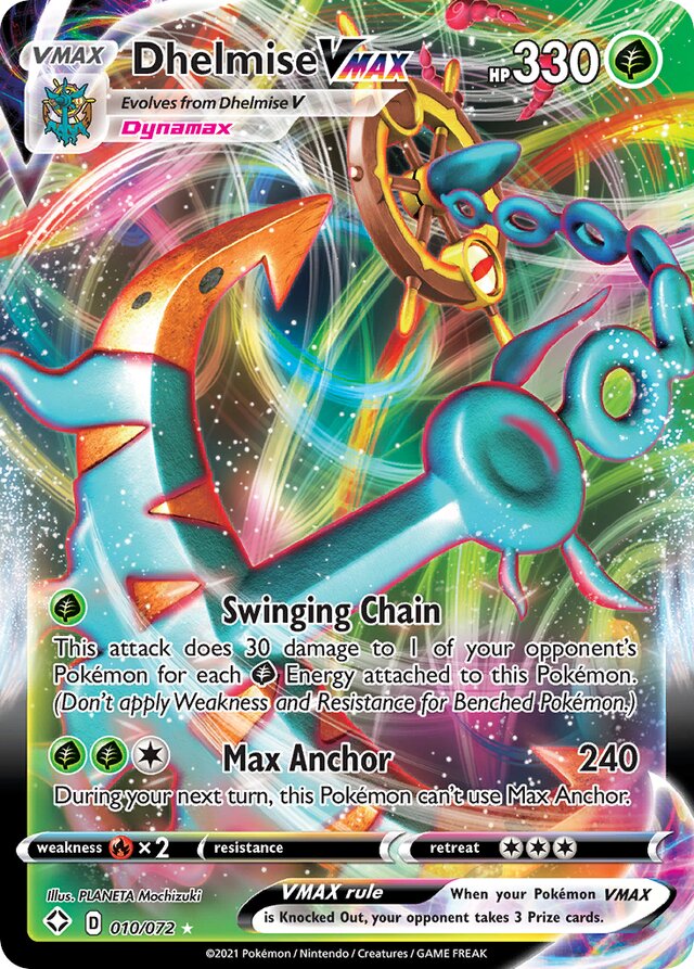 Dhelmise VMAX (010/072) - [Shining Fates]