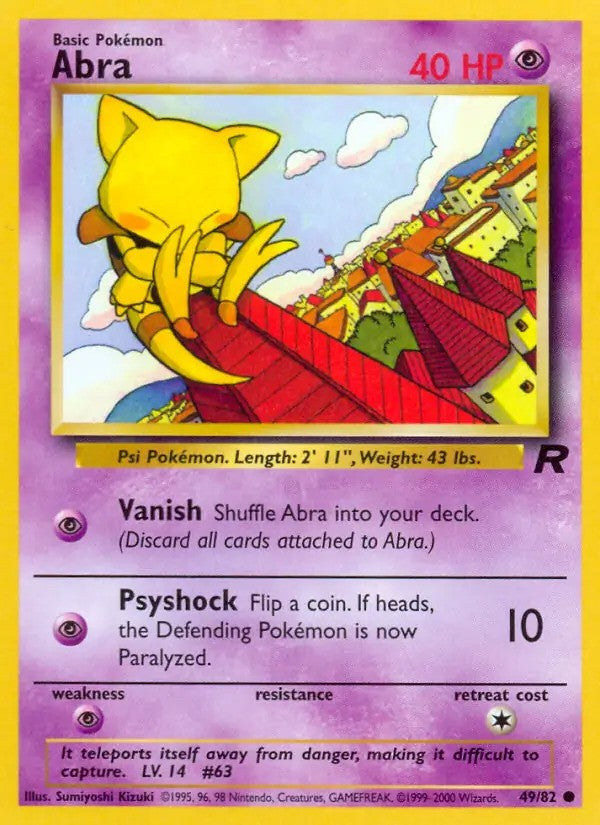 Abra Unlimited (49/82) - [Team Rocket]