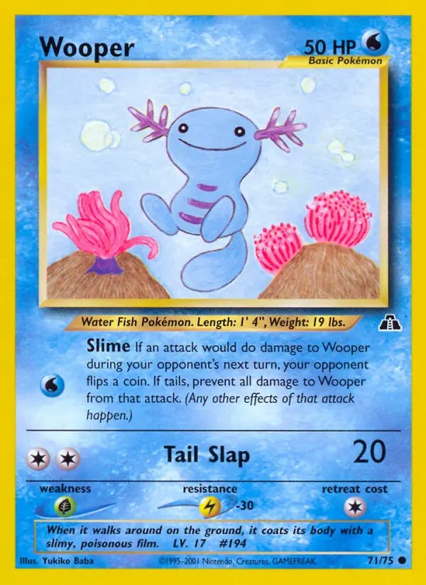 Wooper Unlimited (71/75) - [Neo Discovery]