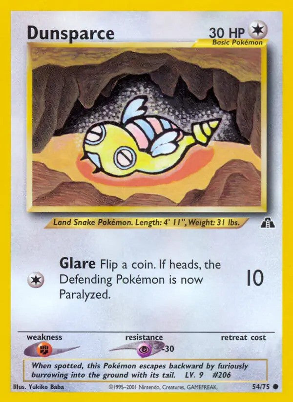 Dunsparce Unlimited (54/75) - [Neo Discovery]