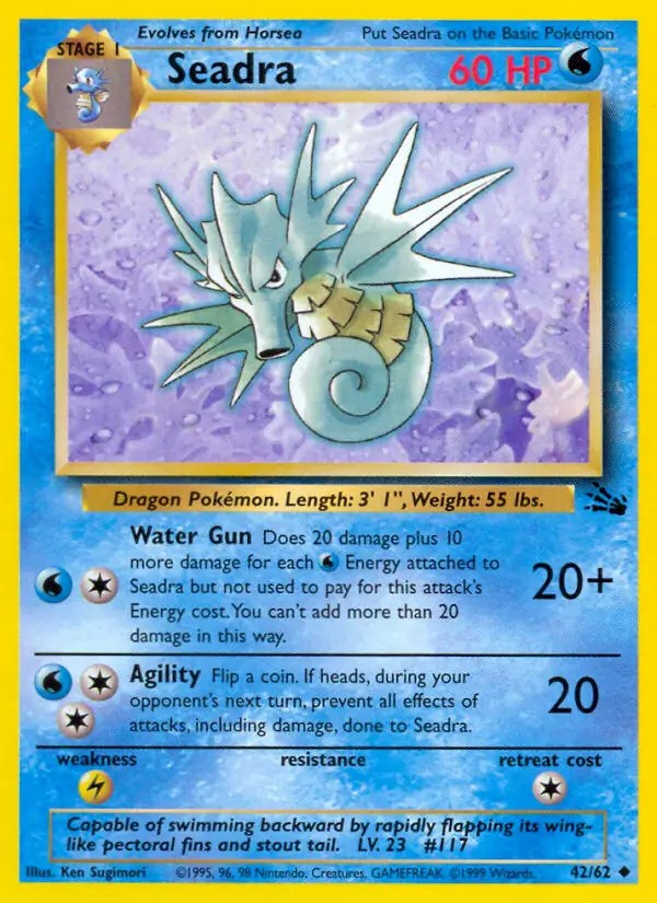 Seadra Unlimited (42/62) - [Fossil]