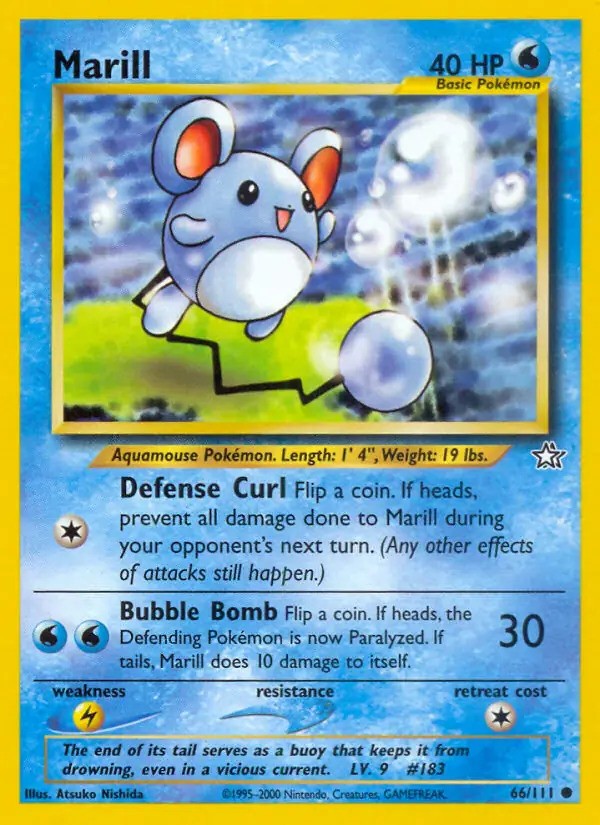 Marill Unlimited (66/111) - [Neo Genesis]