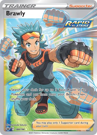 Brawly (188/198) - [Chilling Reign]