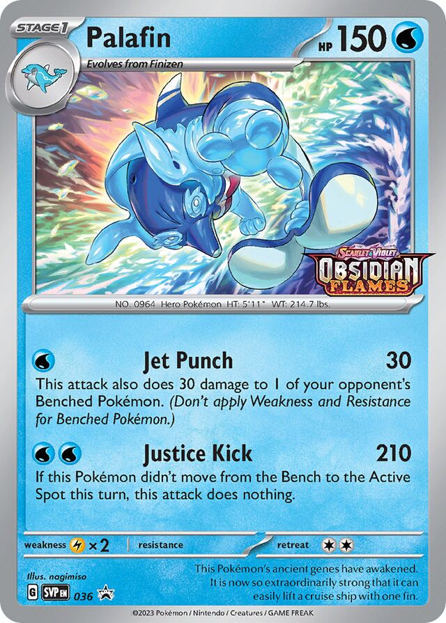 Palafin (036) - [Scarlet & Violet Promos]