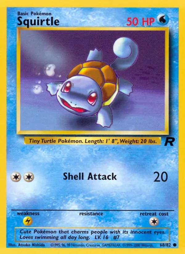 Squirtle Unlimited (68/82) - [Team Rocket]