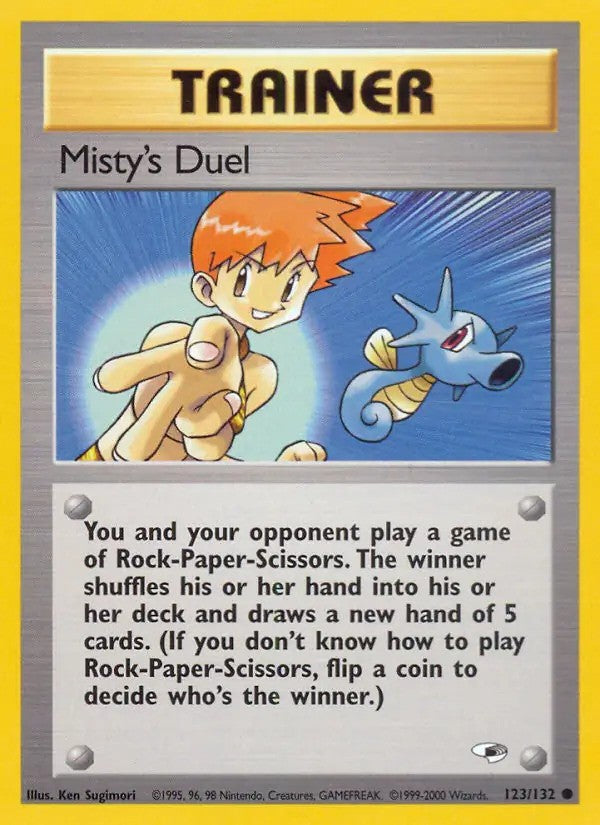 Misty's Duel Unlimited (123/132) - [Gym Heroes]