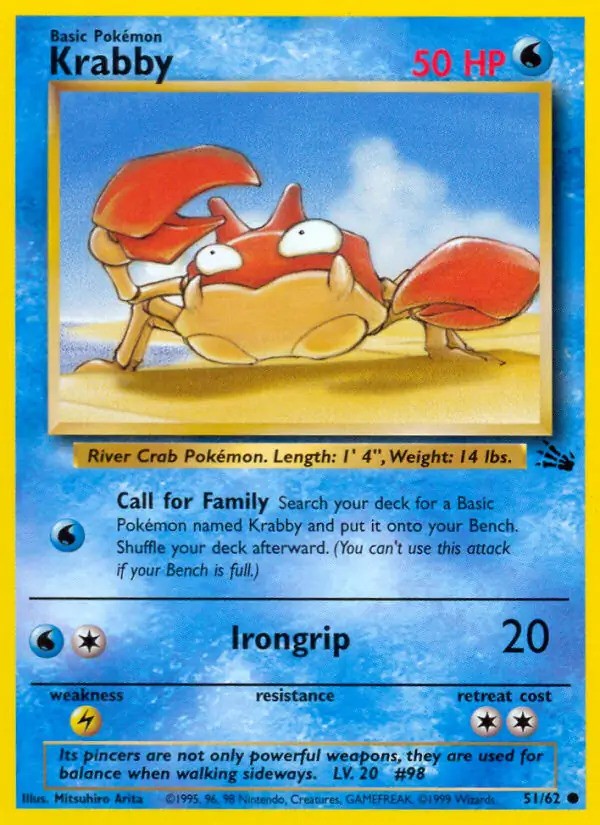 Krabby Unlimited (51/62) - [Fossil]