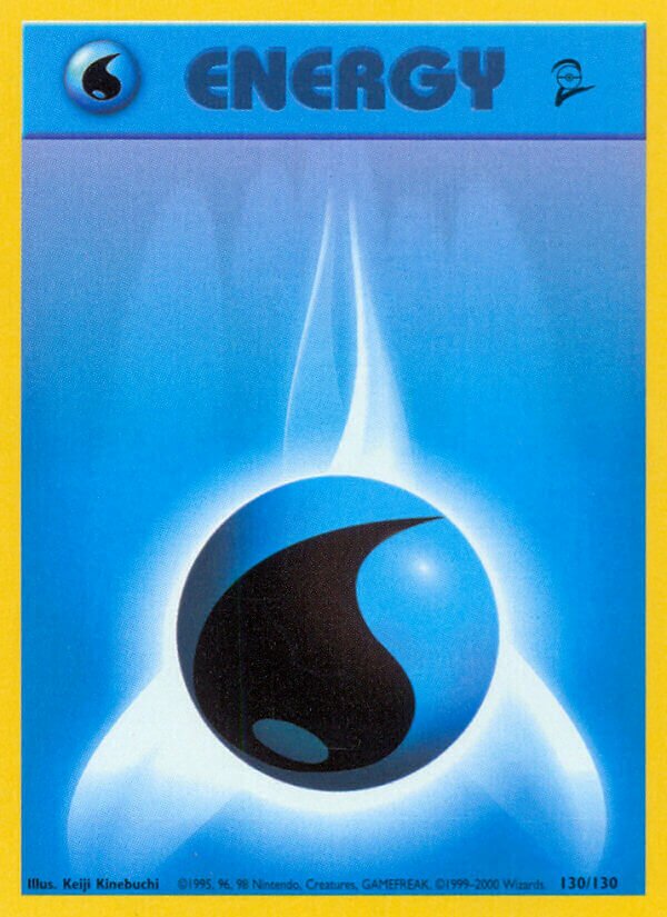 Water Energy (130/130) - [Base Set 2]