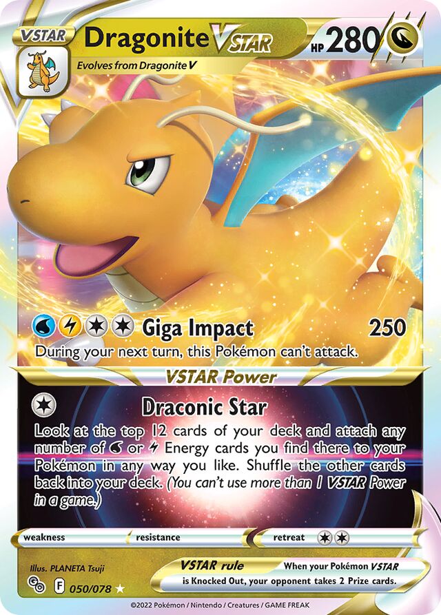 Dragonite VSTAR (050/078) - [Pokémon Go!]