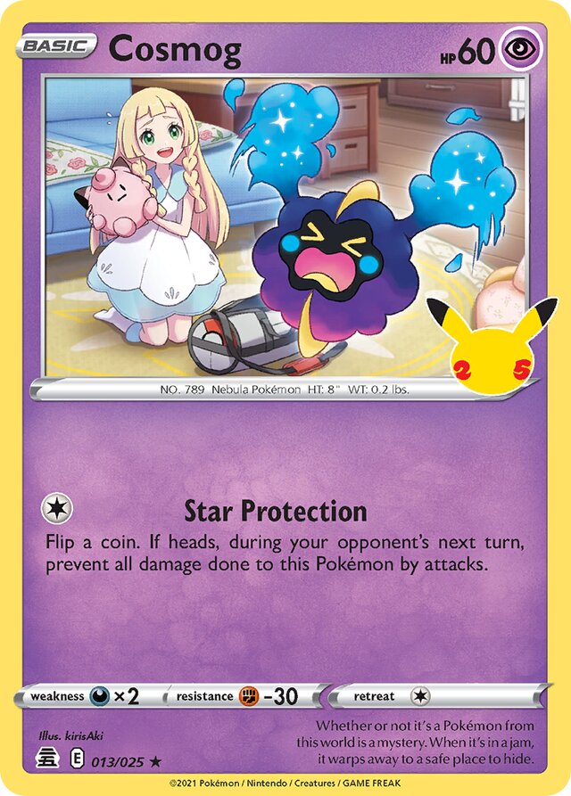Cosmog (013/025) - [Celebrations: 25th Anniversary]