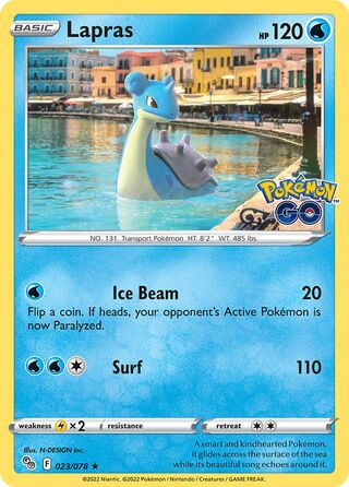 Lapras (023/078) - [Pokémon Go!]