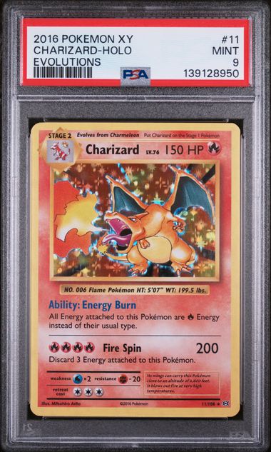 Charizard Evolutions (11/108) PSA 9 - [Graded]