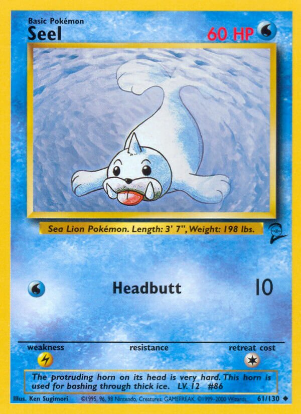 Seel (61/130) - [Base Set 2]