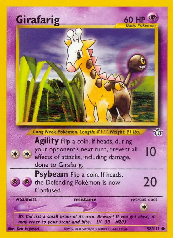 Girafarig Unlimited (58/111) - [Genesis]