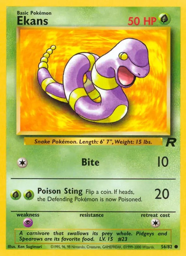 Ekans Unlimited (56/82) - [Team Rocket]