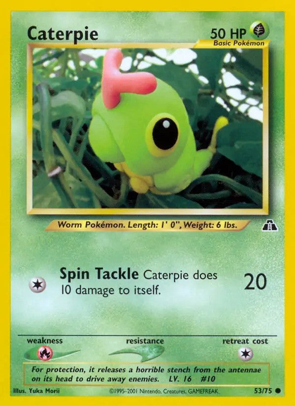 Caterpie Unlimited (53/75) - [Neo Discovery]
