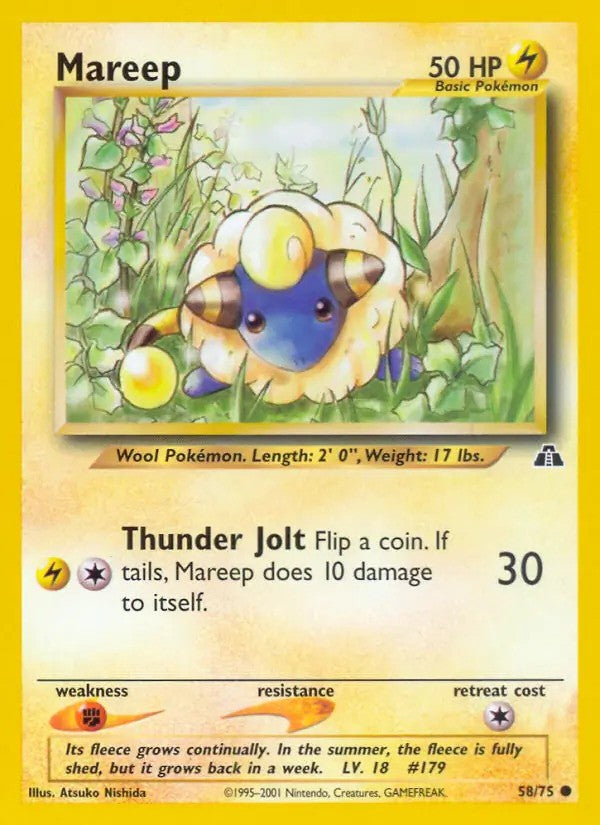 Mareep Unlimited (58/75) - [Neo Discovery]