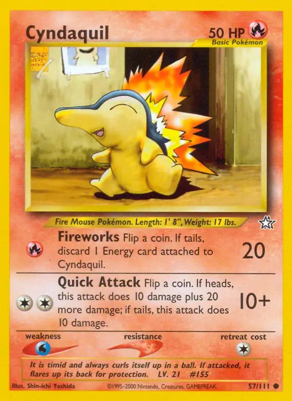 Cyndaquil Unlimited (57/111) - [Neo Genesis]