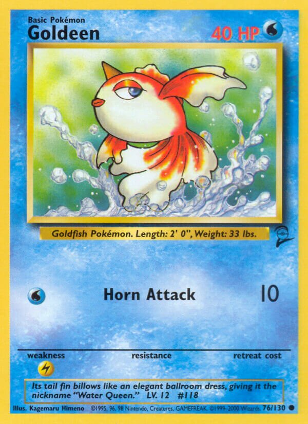 Goldeen (76/130) - [Base Set 2]