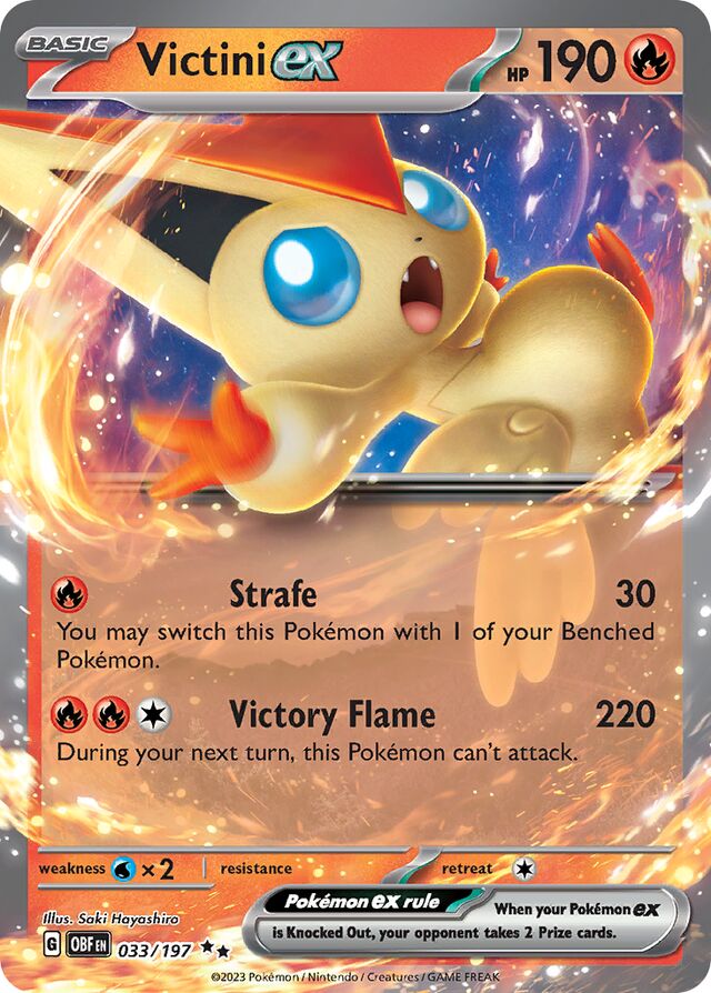 Victini ex (033/197) - [Obsidian Flames]