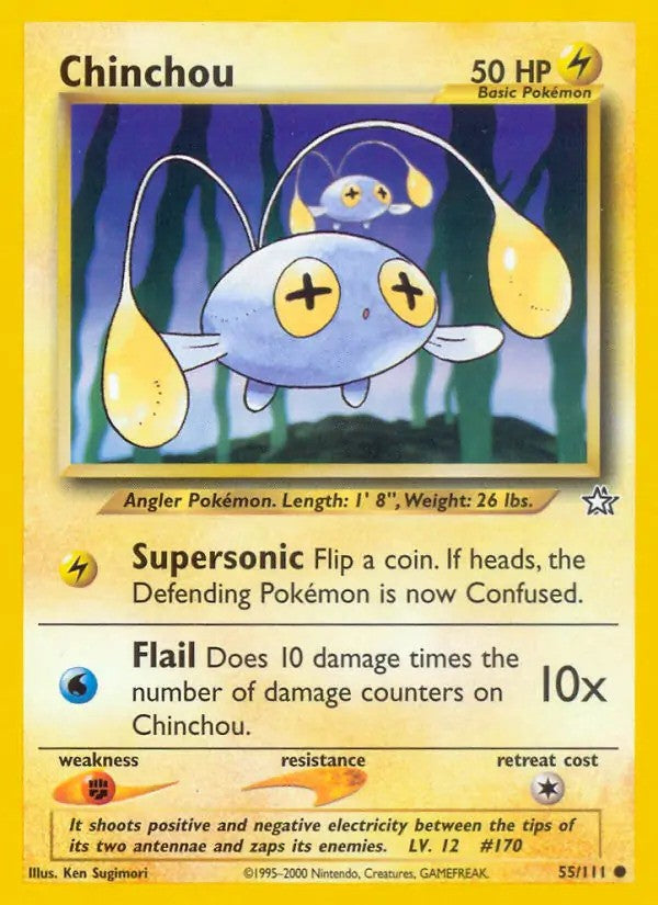 Chinchou Unlimited (55/111) - [Neo Genesis]