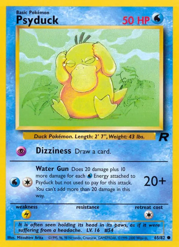 Psyduck Unlimited (65/82) - [Team Rocket]