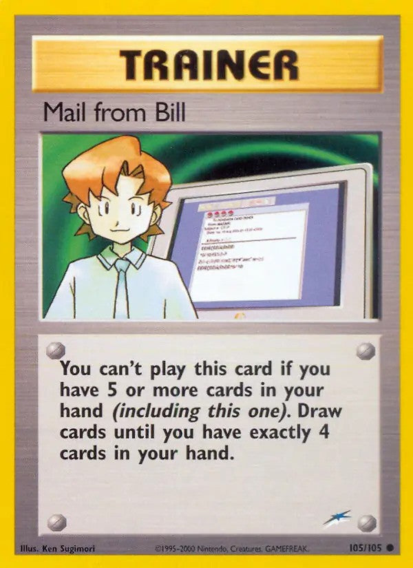 Mail from Bill Unlimited (105/105) - [Neo Destiny]