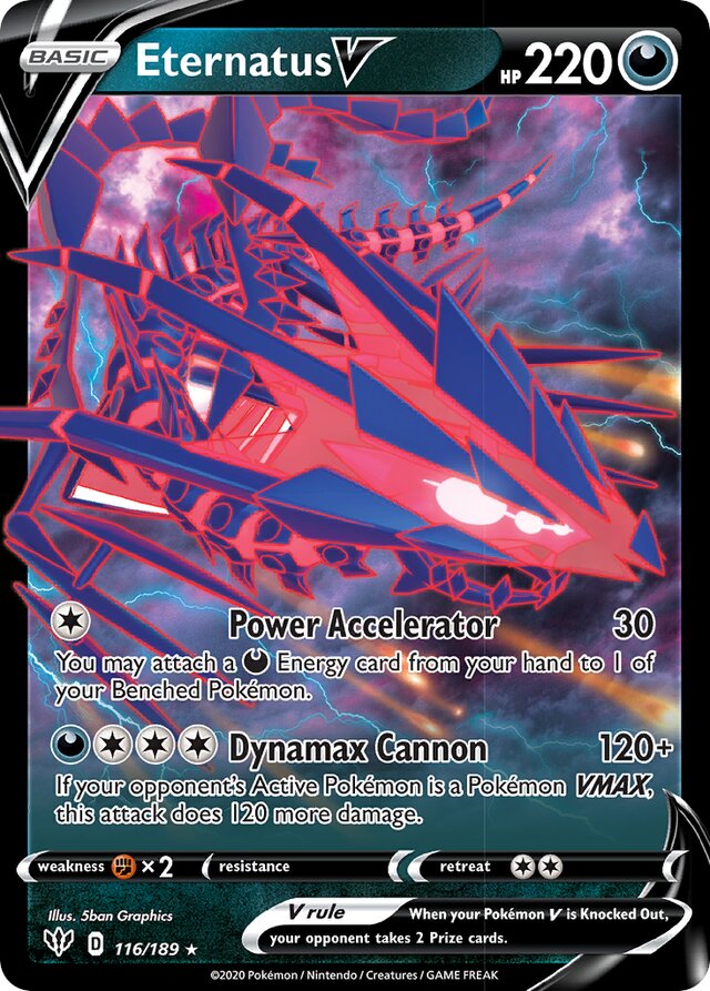 Eternatus V (116/189) - [Darkness Ablaze]