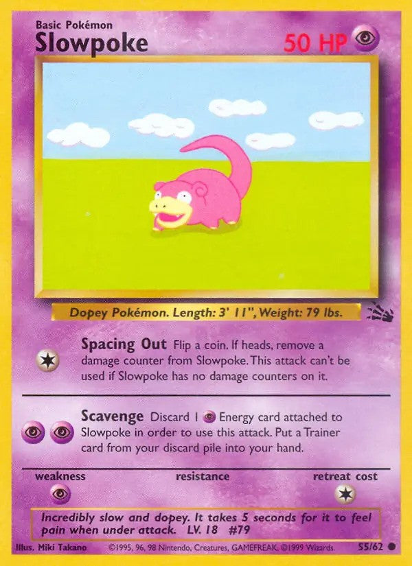 Slowpoke Unlimited (55/62) - [Fossil]