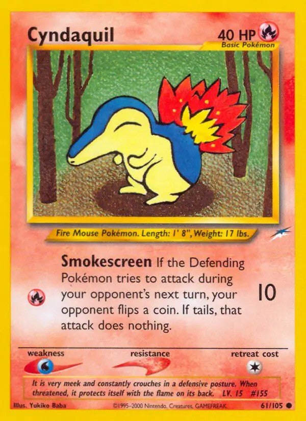Cyndaquil Unlimited (61/105) - [Neo Destiny]