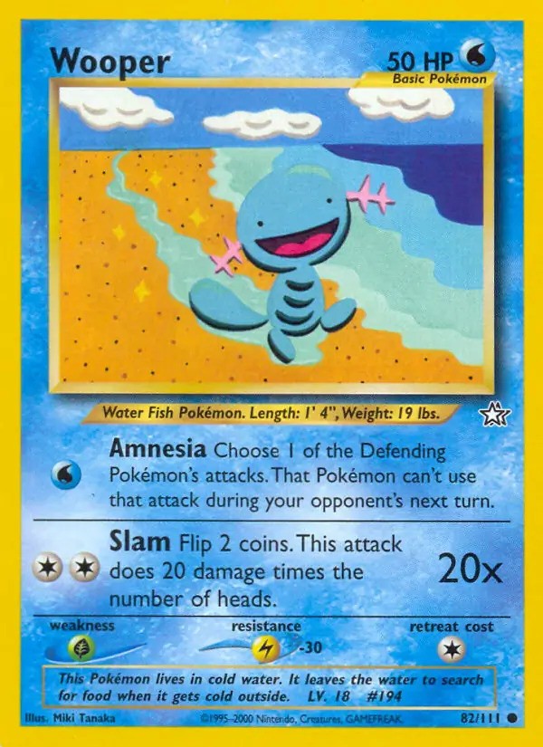 Wooper Unlimited (82/111) - [Neo Genesis]