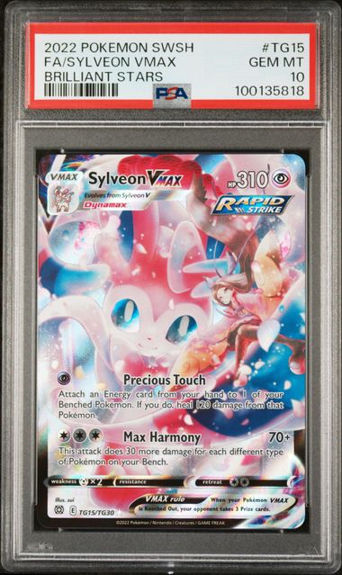 Sylveon VMAX (TG15/TG30) PSA 10 - [Graded]