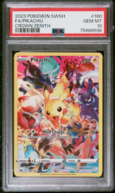 Pikachu (160/159) PSA 10 - [Graded]