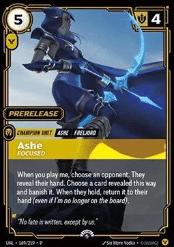 Ashe - Focused (169/219) - [Riftbound Promos]