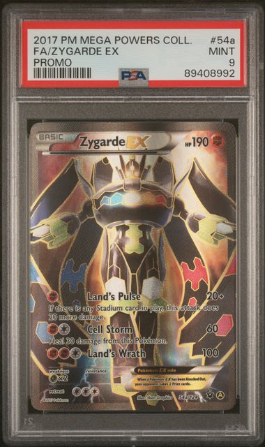 Zygarde ex (54a/124) PSA 9 - [Graded]