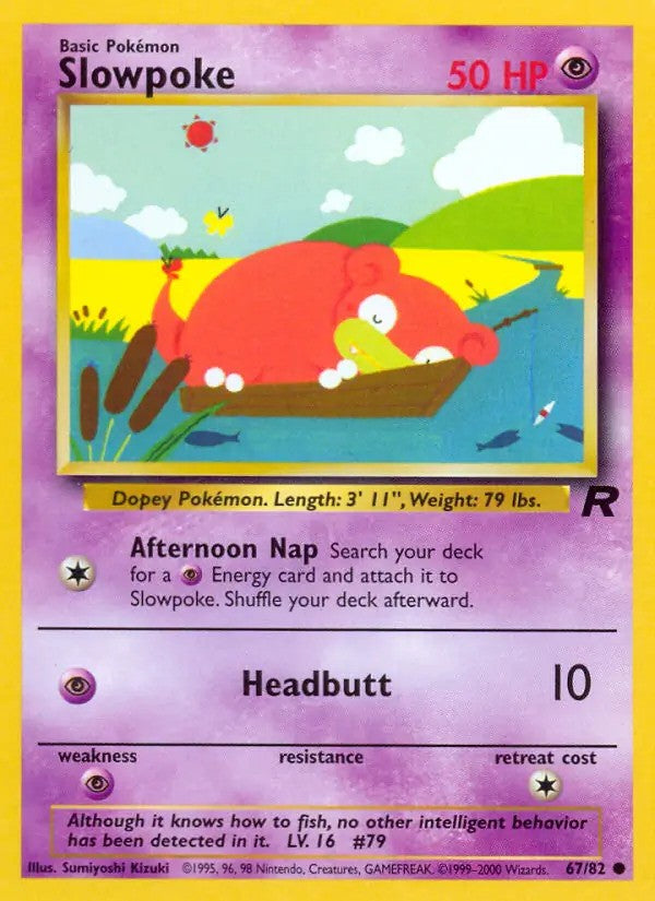 Slowpoke Unlimited (67/82) - [Team Rocket]