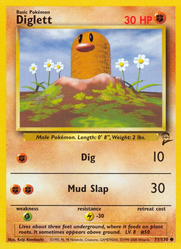 Diglett (71/130) - [Base Set 2]