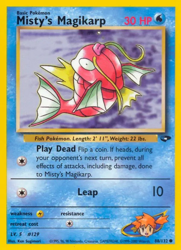 Misty's Magikarp Unlimited (88/132) - [Gym Challenge]