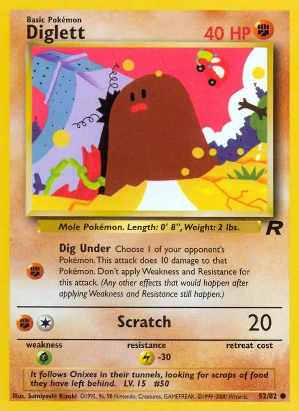 Diglett Unlimited (52/82) - [Team Rocket]