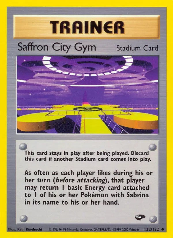 Saffron City Gym Unlimited (122/132) - [Gym Challenge]