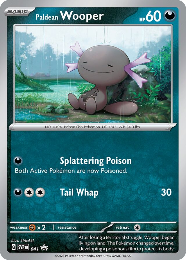Paldean Wooper (041) - [Scarlet & Violet Promos]
