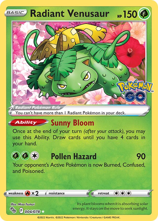 Radiant Venusaur (004/078)