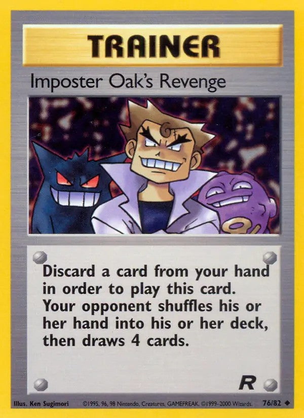 Imposter Oak's Revenge Unlimited (76/82) - [Team Rocket]