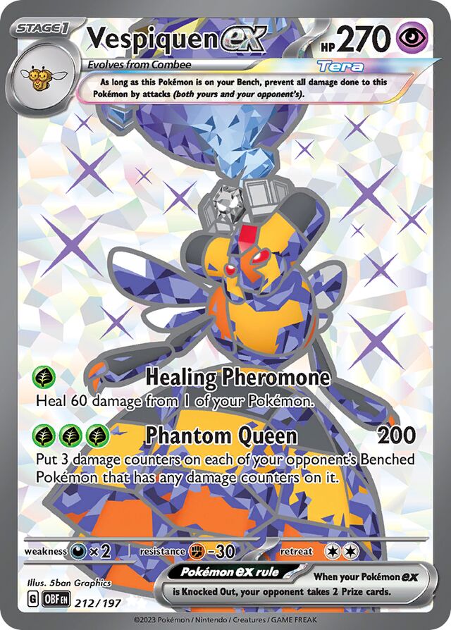 Vespiquen ex (212/197) - [Obsidian Flames]