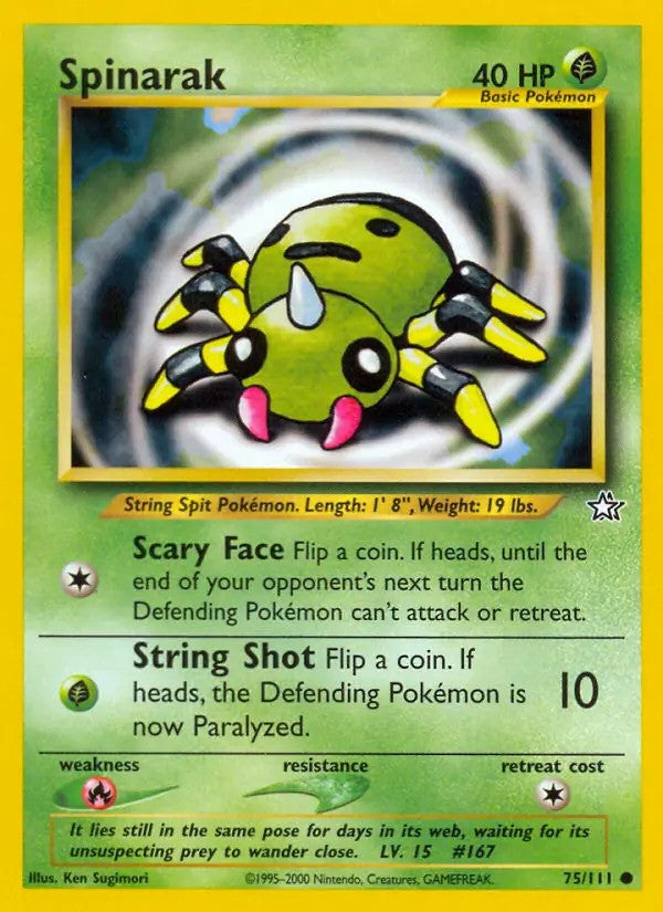 Spinarak Unlimited (75/111) - [Neo Genesis]