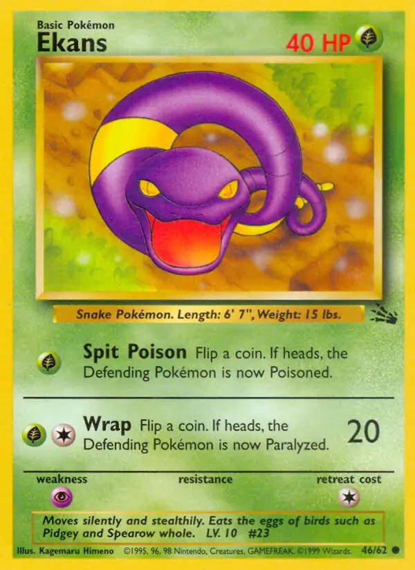 Ekans Unlimited (46/62) - [Fossil]