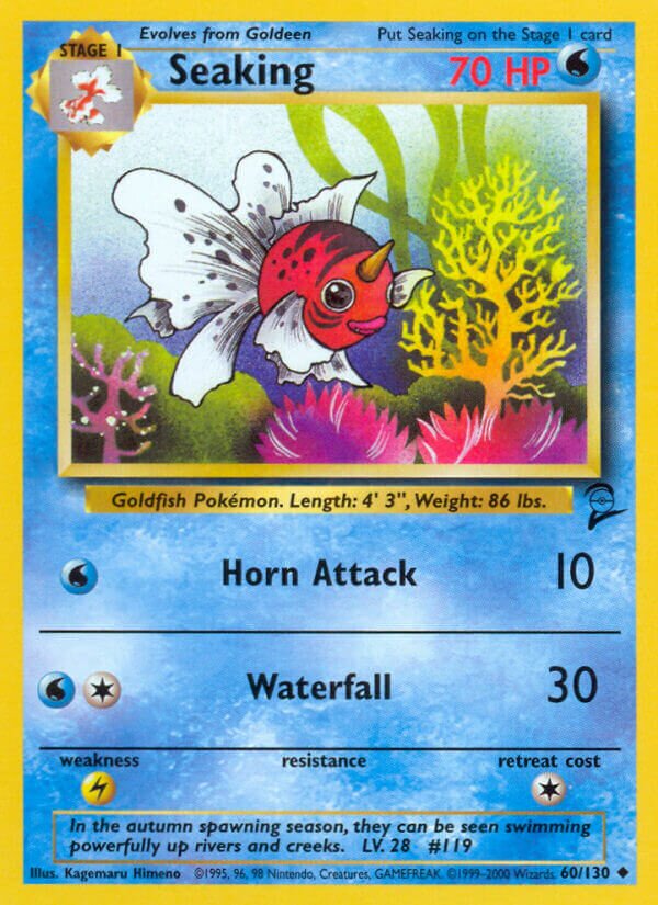 Seaking (60/130) - [Base Set 2]
