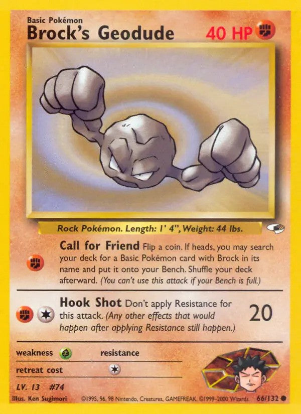 Brock's Geodude Unlimited (66/132) - [Gym Heroes]