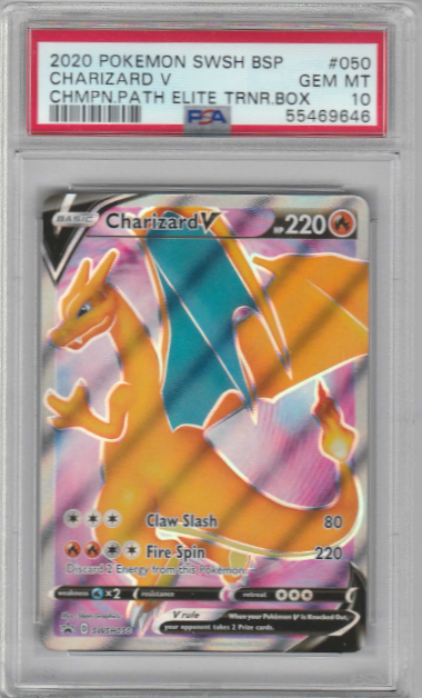 Charizard V (SWSH050) PSA 10 - [Graded]