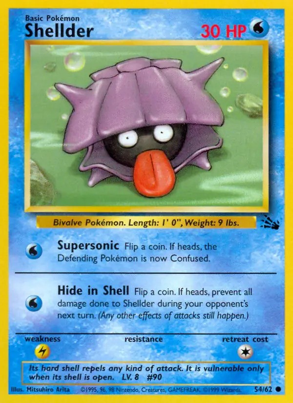 Shellder Unlimited (54/62) - [Fossil]